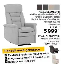 Sconto Kreslo Clement II nabídka