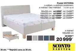 Sconto Sconto nábytek postel victoria nabídka