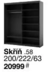 Sconto Skříň nabídka