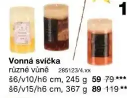 Sconto Vonná svíčka nabídka