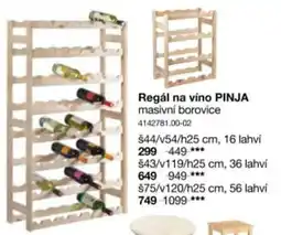 Sconto Pinja regál na víno nabídka