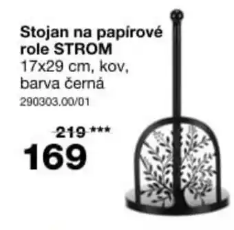 Strom stojan na papírové role