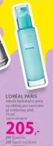 Hebe L'Oréal Paris tekutá hydratační péče nabídka