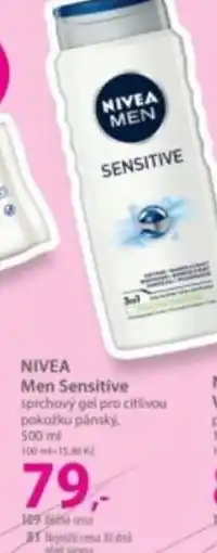 Hebe Nivea men sensitive nabídka