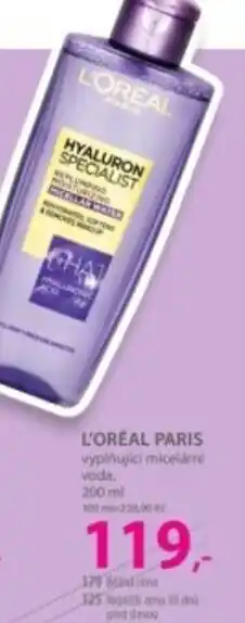 L'Oréal Paris vypíňující micelární voda