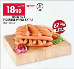 Terno Vídeňské párky extra nabídka
