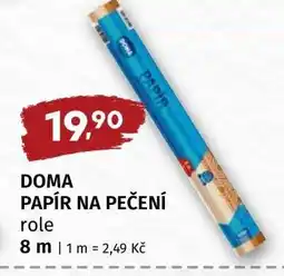 Terno DOMA PAPÍR NA PEČENÍ nabídka