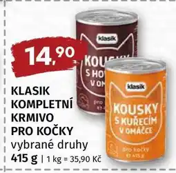 Terno Klasik Kompletní krmivo pro kočky nabídka