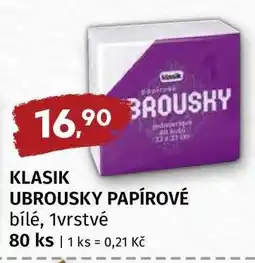 Terno KLASIK UBROUSKY PAPÍROVÉ nabídka