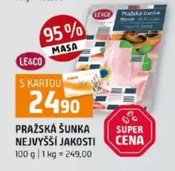 Terno Pražská šunka nejvyšší jakosti nabídka