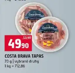 Terno COSTA BRAVA TAPAS nabídka