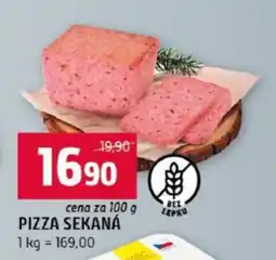 Terno Pizza sekaná nabídka
