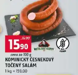 Terno Kominický česnekový točený salám nabídka