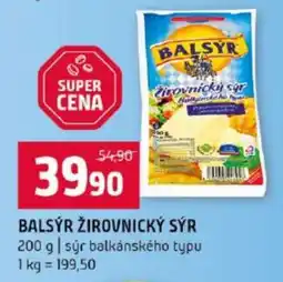 Terno BALSÝR Žirovnický sýr nabídka