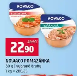 Terno Nowaco pomazánka nabídka