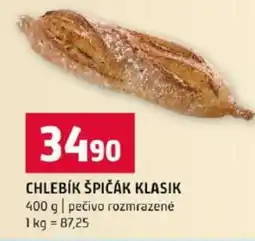 Terno CHLEBÍK ŠPIČÁK KLASIK nabídka