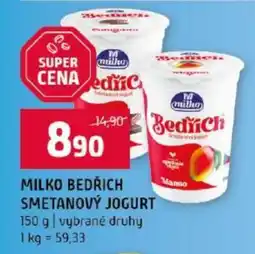 Terno Milko Bedřich Smetanový jogurt nabídka