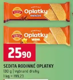 Terno Sedita Rodinné oplatky nabídka
