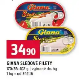 Terno Giana Sleďové filety nabídka