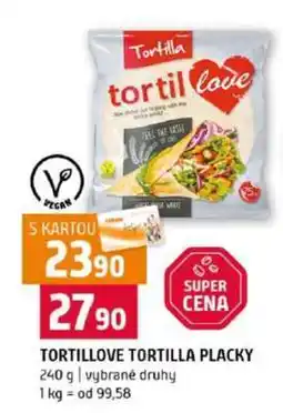 Terno TORTILLOVE TORTILLA PLACKY nabídka