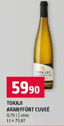 Terno TOKAJI Aranyfürt Cuvée nabídka