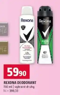 Terno Rexona deodorant nabídka