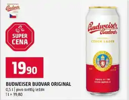 Terno Budweiser Budvar original nabídka