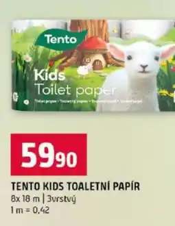 Terno Tento Kids toaletní papír nabídka
