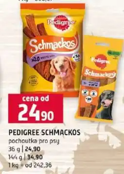 Terno Pedigree Schmackos nabídka