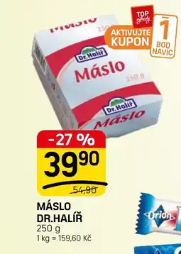 Flop Máslo Dr.Halíř nabídka