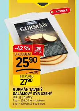 Flop Gurman tavený salámový sýr uzený nabídka