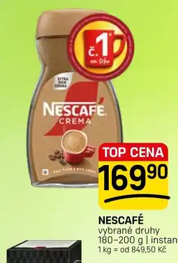 Flop Nescafé vybrané druhy nabídka