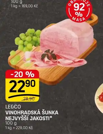 Le&Co Vinohradská šunka