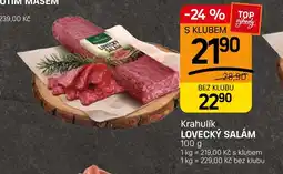 Flop Krahlík Lovecký salám nabídka