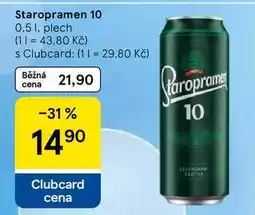 Tesco Staropramen 10 nabídka