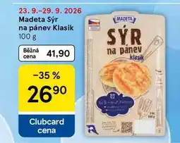 Tesco Madeta Sýr na pánev Klasik nabídka