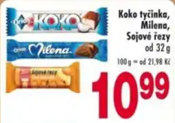 Qanto Koko tyčinka, Milena, Sojové řezy nabídka