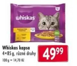 Qanto Whiskas kapsa nabídka