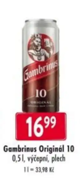 Gambrinus Originál 10