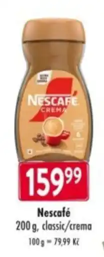 Qanto Nescafé classic/crema nabídka
