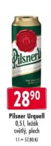 Qanto Pilsner Urquell nabídka
