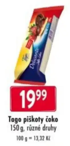 Qanto Tago piškoty čoko nabídka