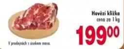 Qanto Hovězí kližka nabídka