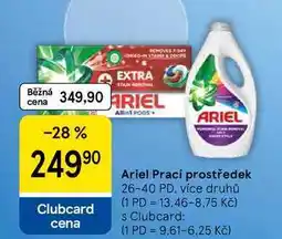 Tesco Ariel Prací prostředek, 26-40 PD, více druhů nabídka