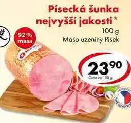 CBA Písecká šunka nejvyšší jakosti nabídka