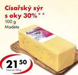 CBA Císařský sýr s oky 30% nabídka