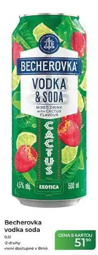 Tamda Foods Becherovka vodka soda 0.51 nabídka
