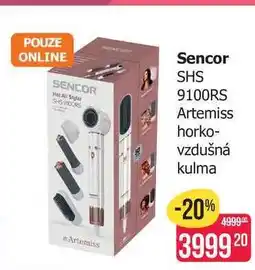 Teta Sencor SHS 9100RS Artemiss horko- vzdušná kulma nabídka