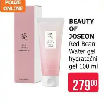 BEAUTY OF JOSEON Red Bean Water gel hydratační gel
