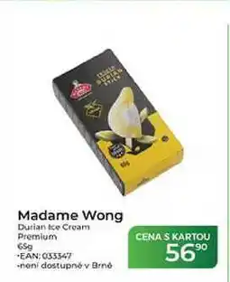 Tamda Foods Madame Wong Durian Ice Cream Premium nabídka